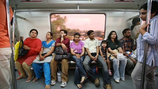 Transports gratuits pour les femmes à New Delhi en Inde