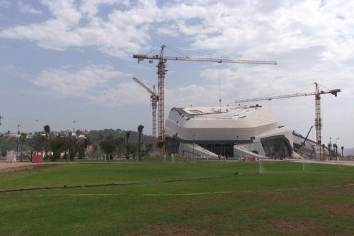 l’avancement des travaux du Grand Théâtre Mohammed VI