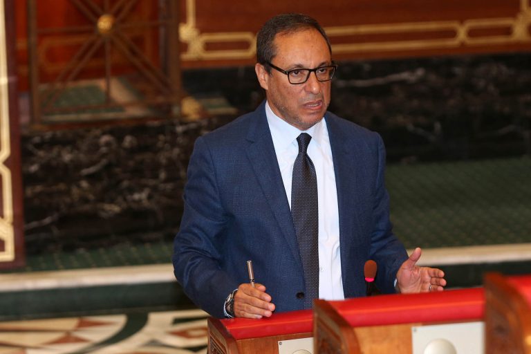 Abdelkader Amara, ministre de l​’Équipement, du Transport, de la Logistique et de l’Eau