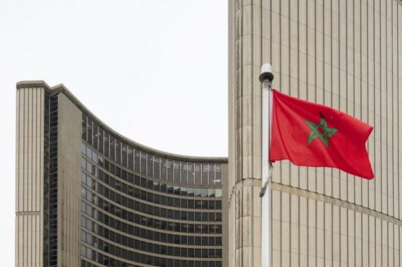 Le drapeau marocain hissé à Toronto