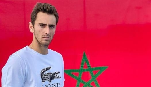 Le tennisman franco-marocain Elliot Benchetrit