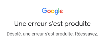 Gmail et Youtube down !