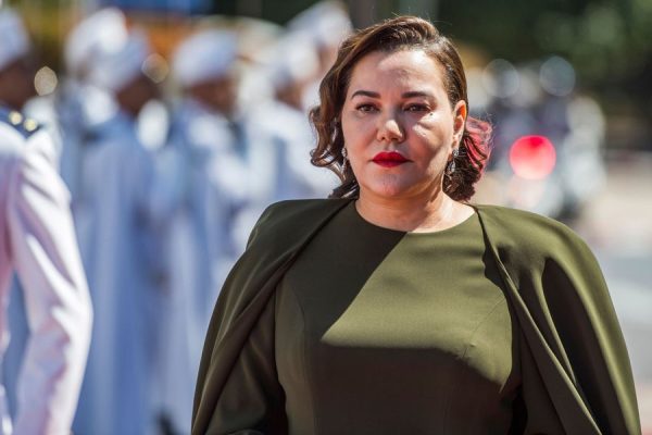 La princesse Lalla Hasnaa, sœur du roi Mohammed VI, le 9 avril 2019 à Rabat © AFP