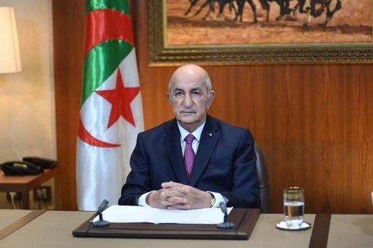 Le président algérien Abdelmajid Tebboune
