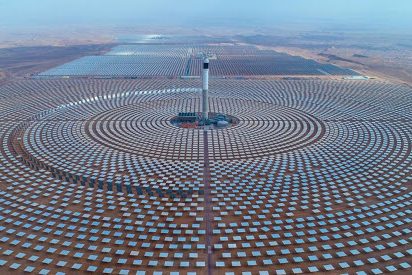 La centrale solaire Noor Ouarzazate