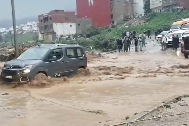 De nouvelles inondations à Tétouan