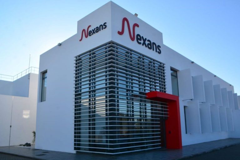 La nouvelle usine pour la Business Unit Telecom Systems de Nexans Maroc inaugurée en janvier 2021 à Nouaceur © DR