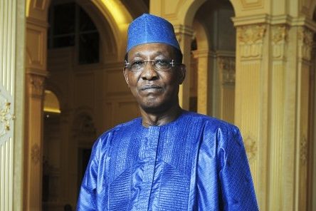 Idriss Déby Itno, au palais présidentiel de N'Djamena © Vincent Fournier/JA