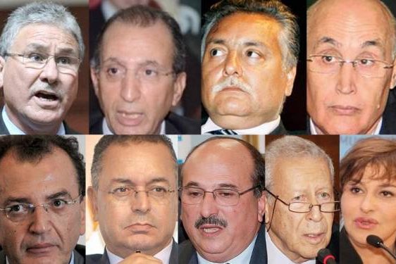 Les ex-membres du gouvernement désavoués © DR
