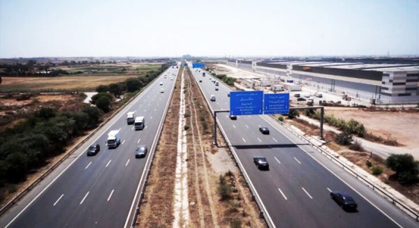 Mise en service de la troisième voie du PK60 au PK69+500 de l’autoroute de contournement de Casablanca