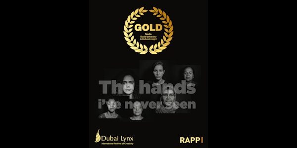 Affiche du prix remporté par l'agence Rapp Maroc