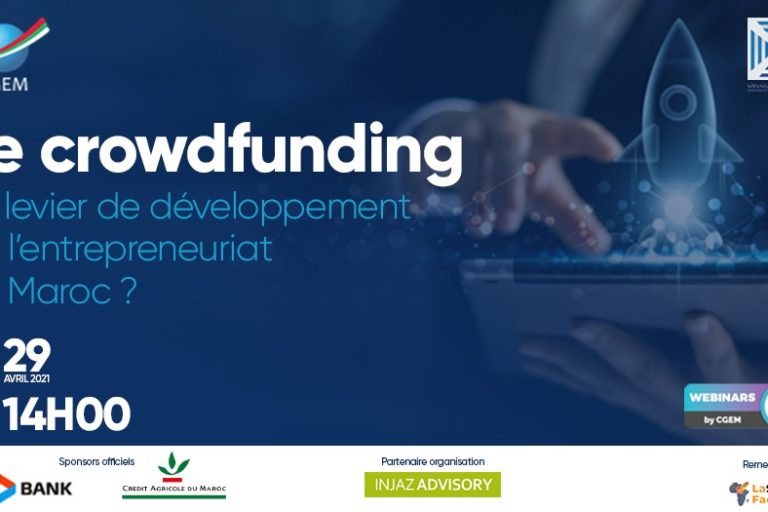 Webinaire sur le crowdfunding en tant qu'outil de financement des start-up © CGEM