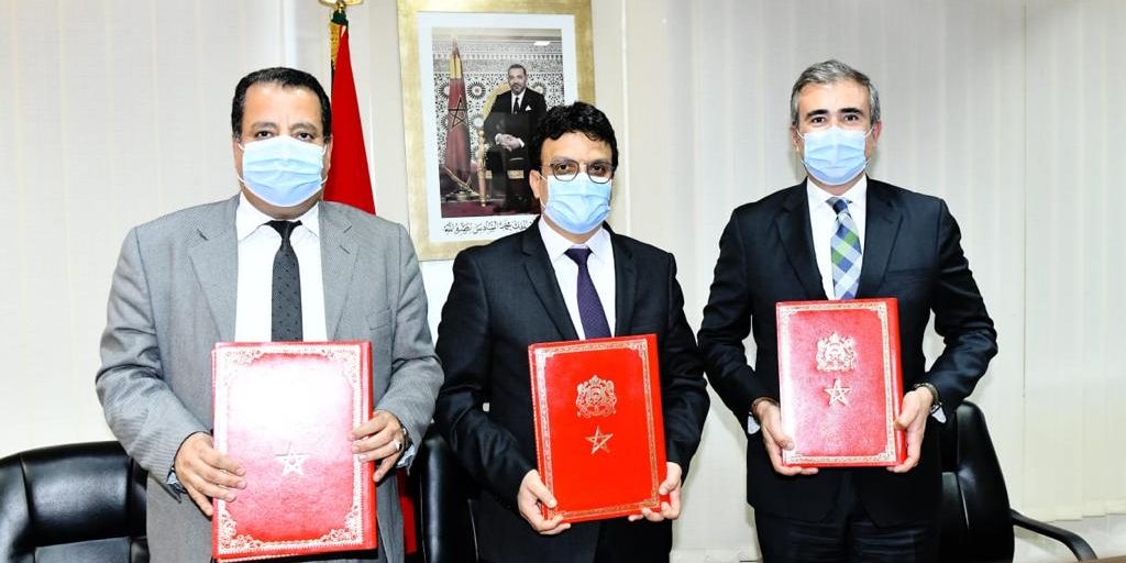 Signature de la convention de partenariat entre Alsa Transport Maroc et la province de Rhamna © DR