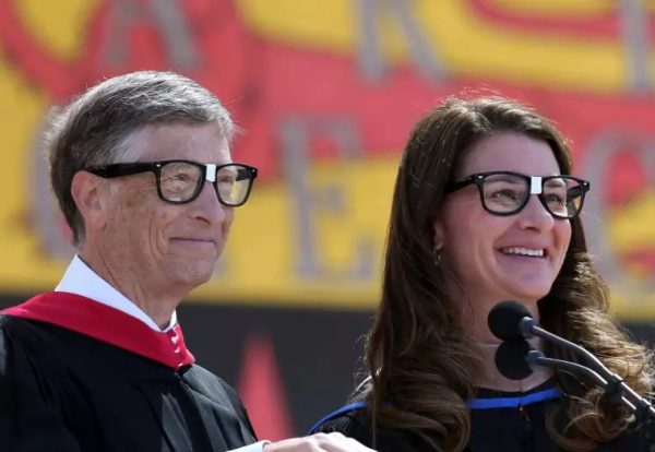 Bill et Melinda Gates à Stanford, en juin 2014 © Getty Images