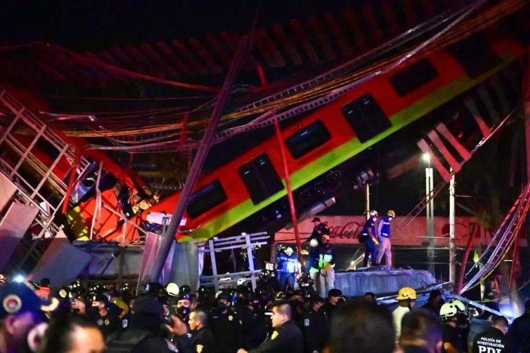 Mexique : 15 morts dans l’effondrement d’un métro