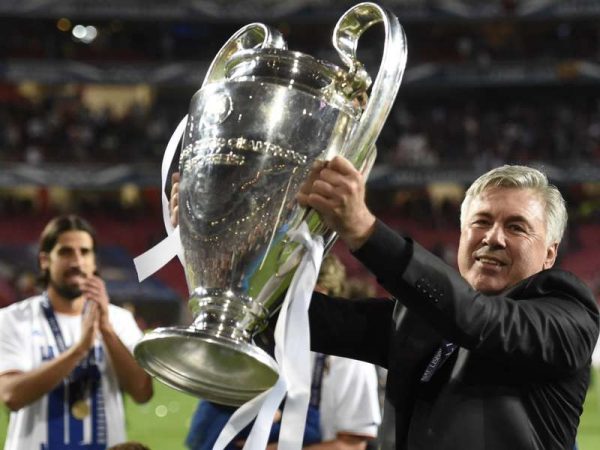 Carlo Ancelotti, vainqueur de la Ligue des Champions avec le Real Madrid © DR