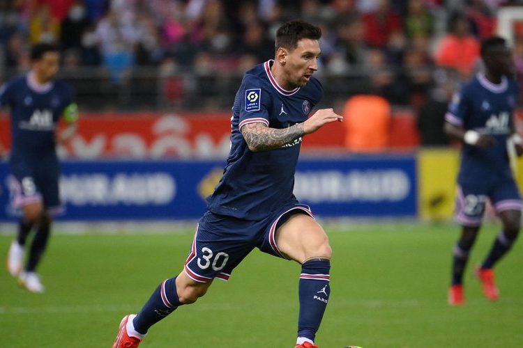 Lionel Messi a joué son premier match avec le PSG ce dimanche soir © AFP