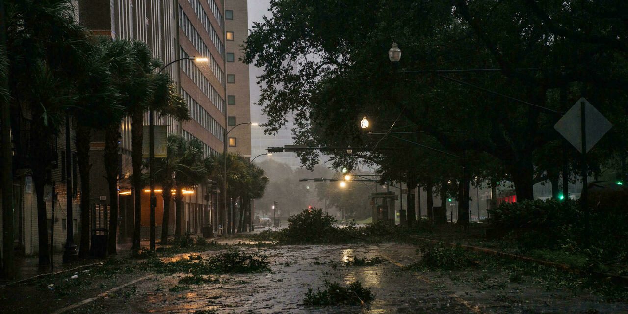 L'ouragan Ida a déferlé sur la Louisiane dimanche 29 août provoquant de nombreux dégâts, notamment à la Nouvelle-Orléans. © Brandon Bell, Getty Images via AFP
