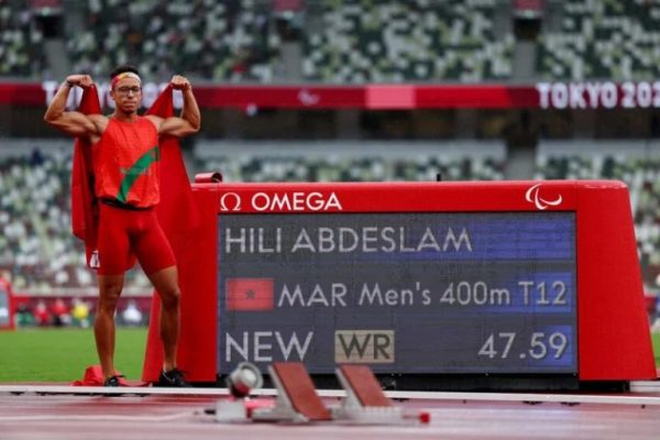 Le Marocain Abdeslam Hili a offert jeudi au Royaume sa première médaille d’or aux Jeux paralympiques de Tokyo 2020 © DR