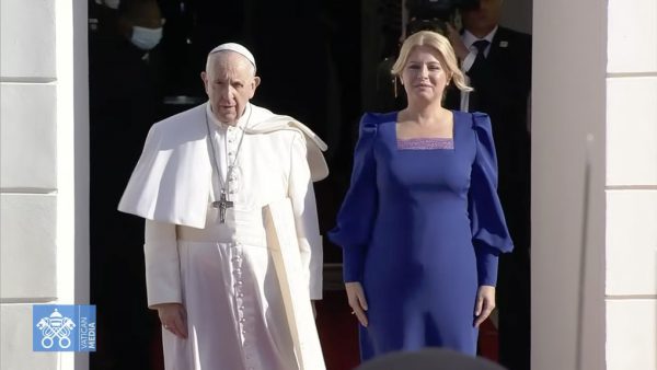 Slovaquie : arrivée du pape François pour une visite de quatre jours