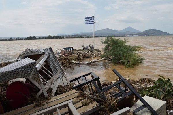 Grèce : de graves inondations à l’île d’Eubée