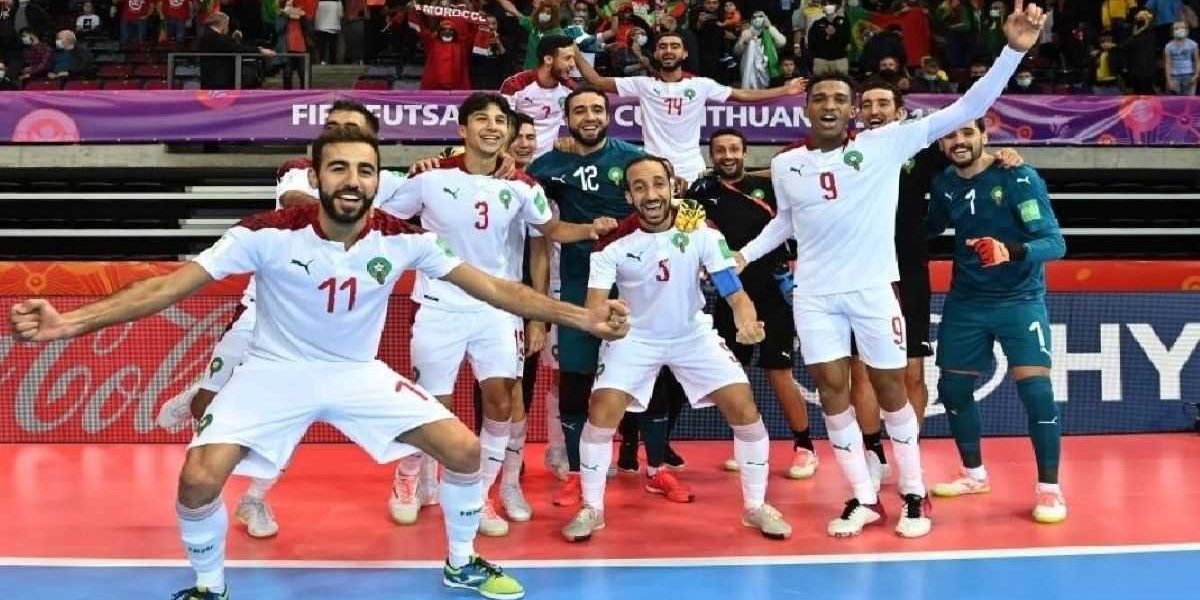 L'équipe nationale du Maroc, quart de finaliste du Mondial 2021 en Lithuanie © DR