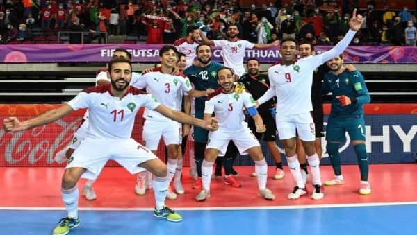 L'équipe nationale du Maroc, quart de finaliste du Mondial 2021 en Lithuanie © DR