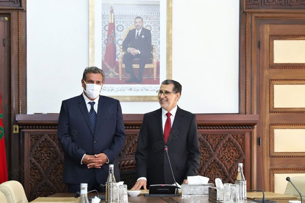 Gouvernement : passation des pouvoirs entre El Otmani et Aziz Akhannouch