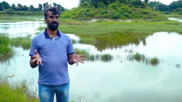 Inde : un homme s’est fixé l’ambitieux objectif de nettoyer les lacs pollués de Bangalore