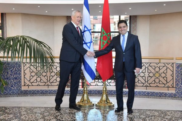 Maroc-Israël : rencontre de Nasser Bourita et de Benny Gantz