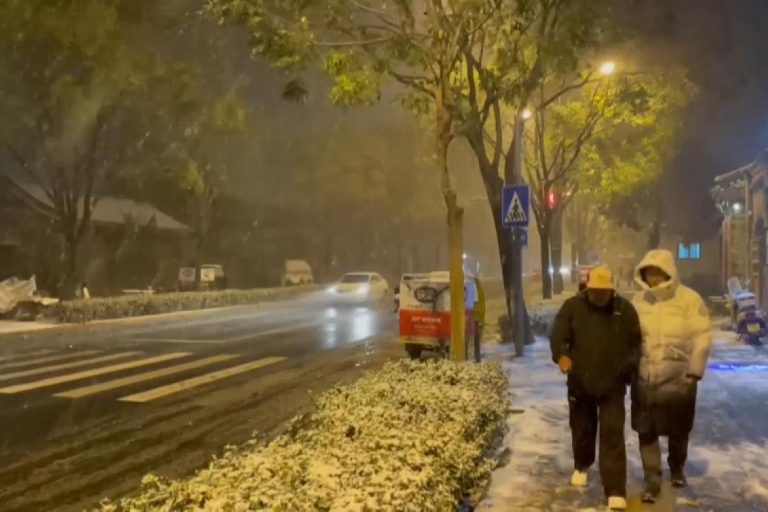 Pékin : chutes de neige précoces trois mois avant les Jeux olympiques d’hiver