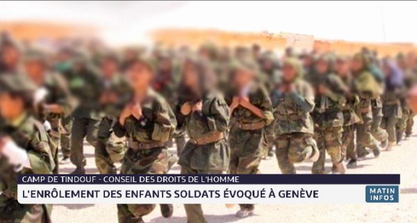 L'exploitation militaire des enfants par le polisation dénoncée à Genève