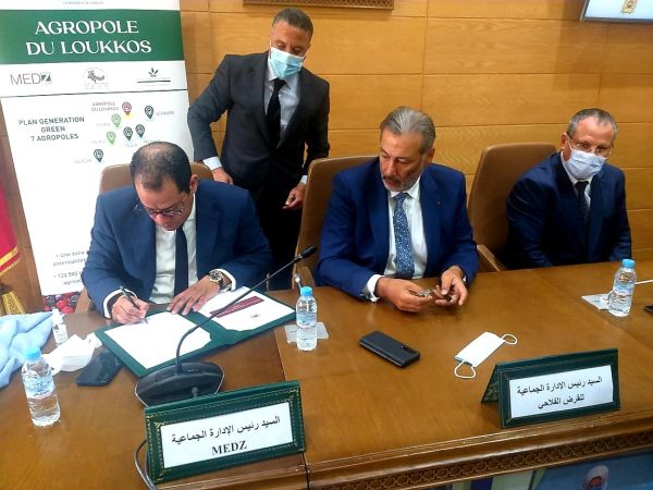 Tanger : signature de la convention de valorisation de l’Agropole de Loukkos