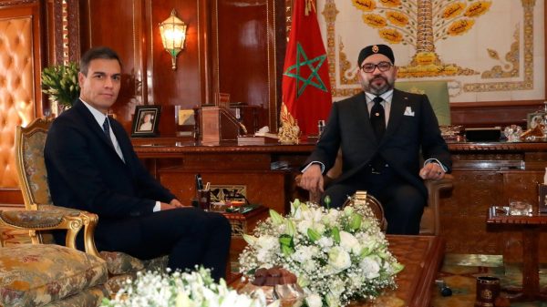Le roi Mohammed VI et Pedro Sanchez