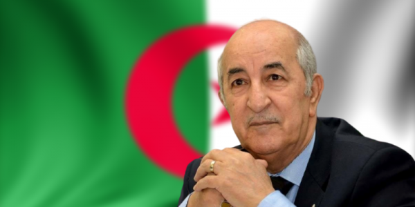 Le président algérien Abdelmadjid Tebboune © DR