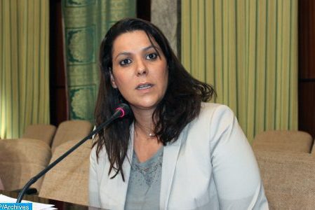 Fatima Ezzahra El Mansouri, ministre de l’Aménagement du territoire national, de l’Urbanisme, de l’Habitat et de la Politique de la ville © DR