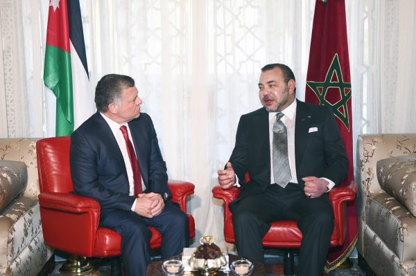 Les rois Mohammed VI et Abdallah II