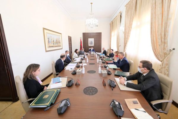 Aziz Akhannouch et les principaux ministres concernés par la nouvelle charte de l'investissement