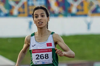 Fatima Ezzahra Gardadi a remporté l'épreuve féminine du marathon ©DR