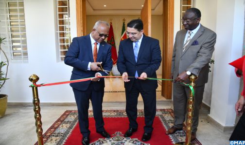 Inauguration à Rabat de l'ambassade du Suriname © DR