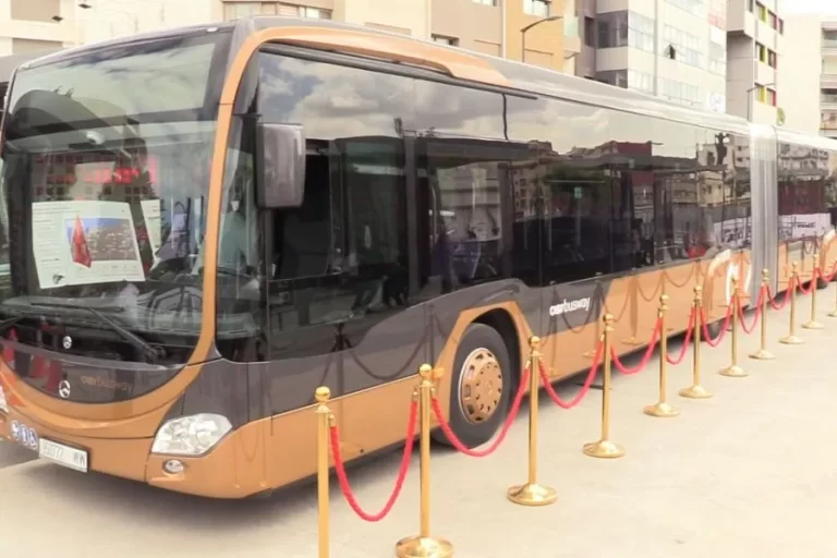 Le nouveau Busway de Casablanca dévoilé