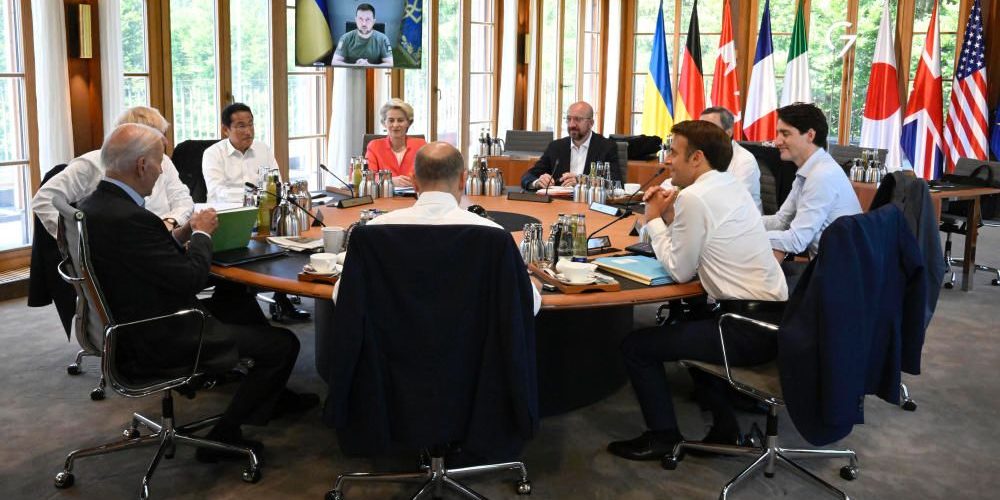 Le G7 au chevet de Kiev