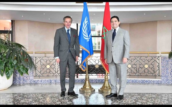 Entretiens entre Nasser Bourita et le DG de l'AIEA, Rafael Grossi
