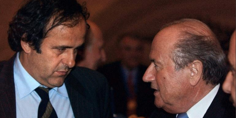 Prison avec sursis contre Platini et Blatter