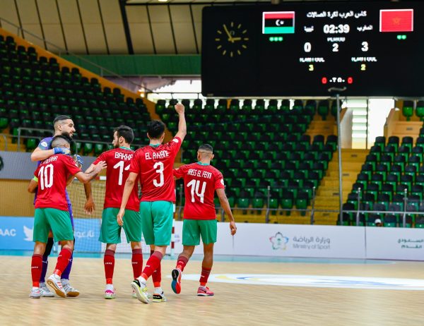 Coupe arabe de Futsal : le Maroc file en demi-finale