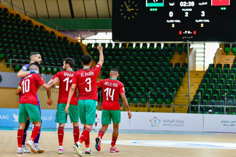 Coupe arabe de Futsal : le Maroc file en demi-finale