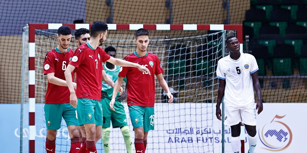 Coupe arabe de Futsal : le Maroc sans pitié face à la Somalie