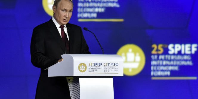 Au “Davos russe”, Poutine déclare que « plus rien ne sera jamais comme avant »