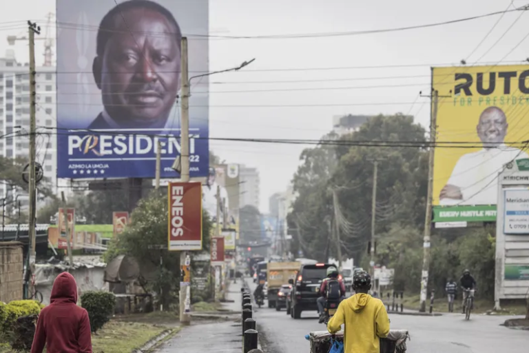 Kenya : deux icônes de la politique se disputent leur place au palais présidentielle